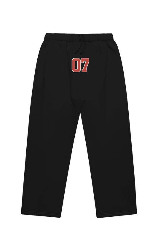 07 LOGO Relax Cuffless Trackpants